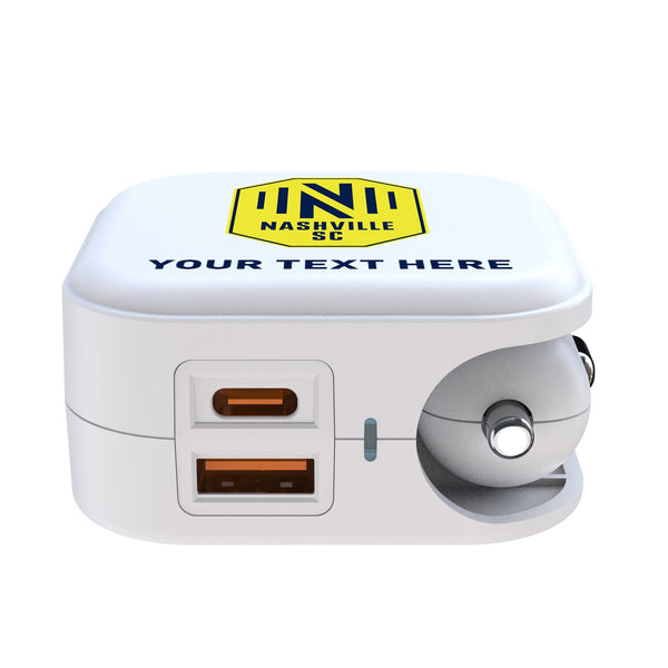Nashville SC Personalized Insignia 2 in 1 USB Charger Ports.Jpg