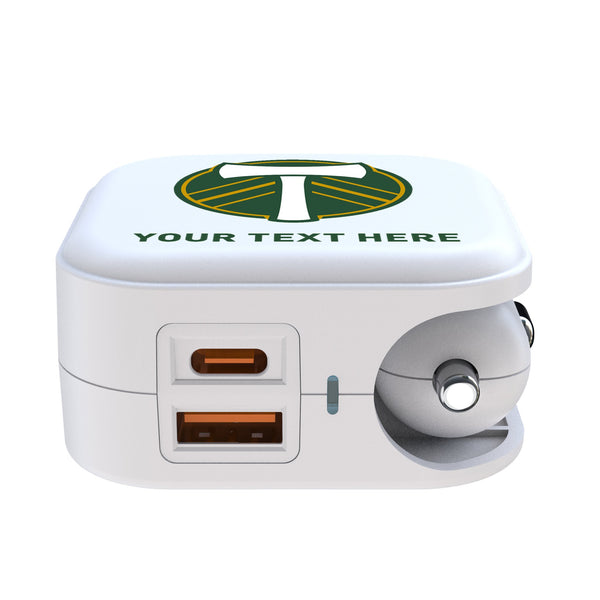 Portland Timbers Personalized Insignia 2 in 1 USB Charger Ports.Jpg