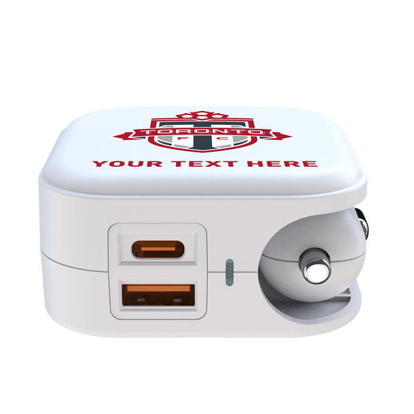 Toronto FC Personalized Insignia 2 in 1 USB Charger Ports.Jpg