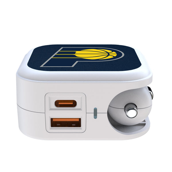 Indiana Pacers Solid 2 in 1 USB Charger Ports.Jpg