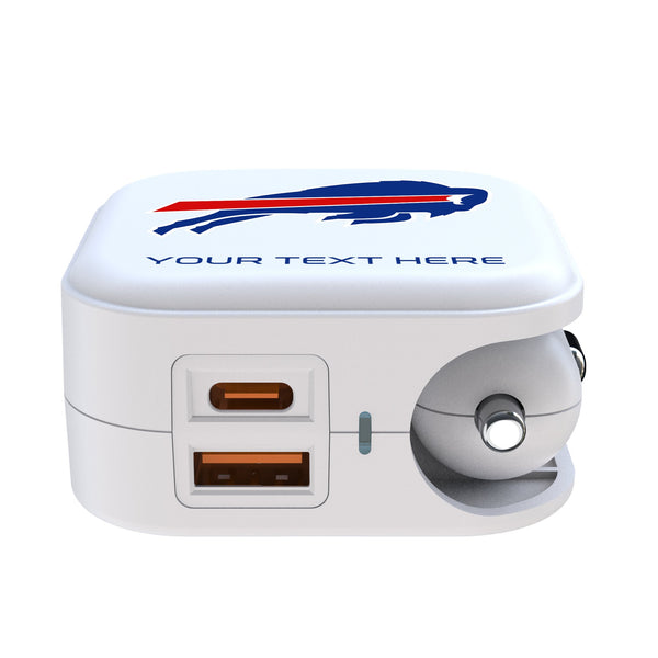 Buffalo Bills Personalized Insignia 2 in 1 USB Charger Ports.Jpg