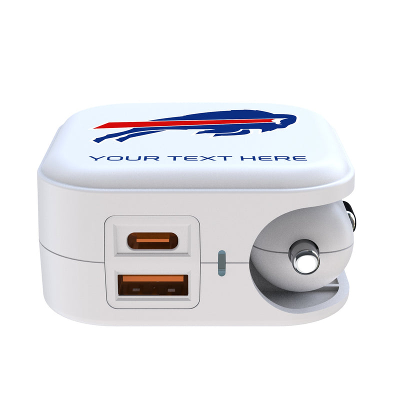 Buffalo Bills Personalized Insignia 2 in 1 USB Charger Ports.Jpg