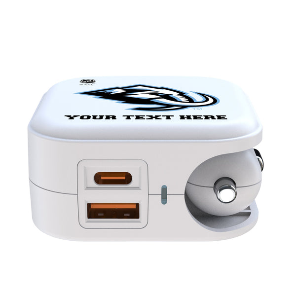 Utah Mammoth Personalized Insignia 2 in 1 USB Charger Ports.Jpg