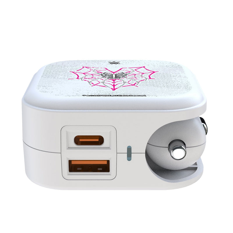 AJ Lee Steel 2 in 1 USB Charger Ports.Jpg