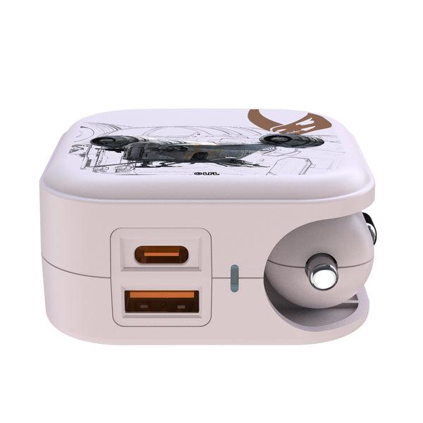 Star Wars Razor Crest FactionTech 2 in 1 USB Charger Ports.Jpg