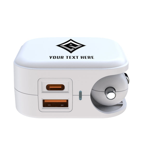 Las Vegas Aces Personalized Insignia 2 in 1 USB Charger Ports.Jpg