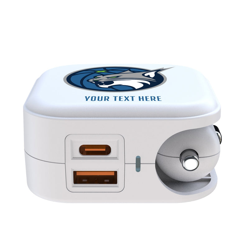 Minnesota Lynx Personalized Insignia 2 in 1 USB Charger Ports.Jpg