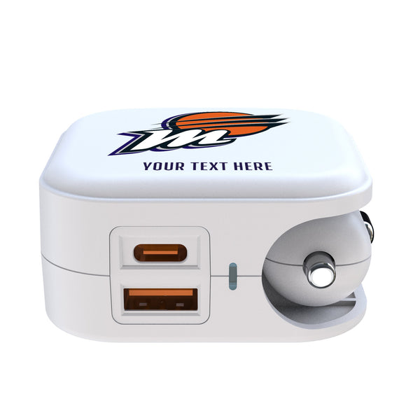 Phoenix Mercury Personalized Insignia 2 in 1 USB Charger Ports.Jpg