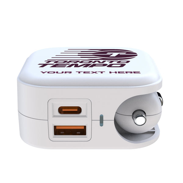Toronto Tempo Personalized Insignia 2 in 1 USB Charger Ports.Jpg