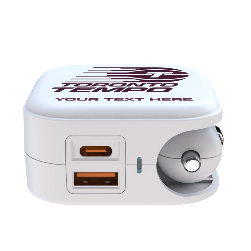 Toronto Tempo Personalized Insignia 2 in 1 USB Charger Ports.Jpg