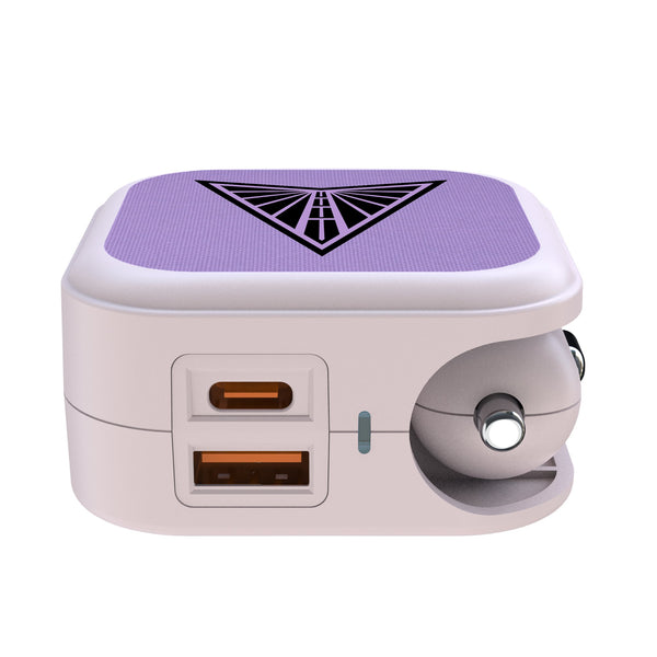Golden State Valkyries Solid 2 in 1 USB Charger Ports.Jpg