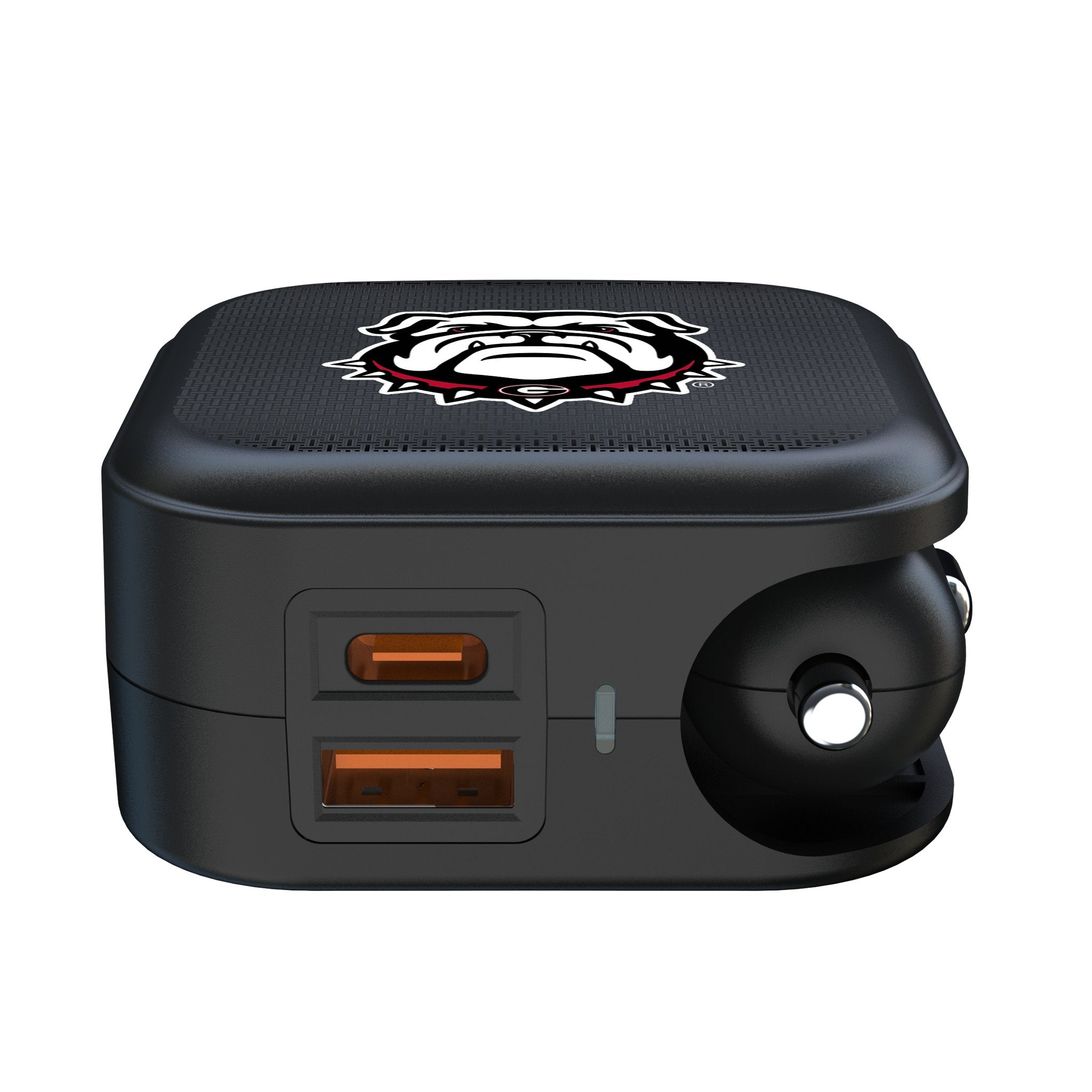 University of Georgia Bulldogs Uga Linen 2 in 1 USB A/C Charger Ports.Jpg