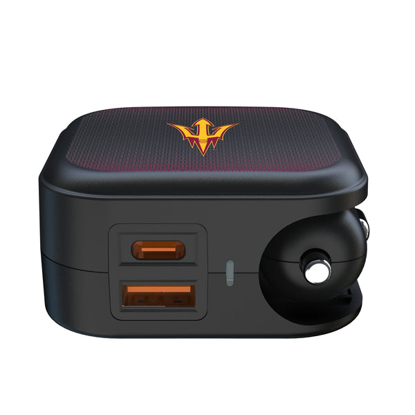 Arizona State University Sun Devils Linen 2 in 1 USB A/C Charger Ports.Jpg