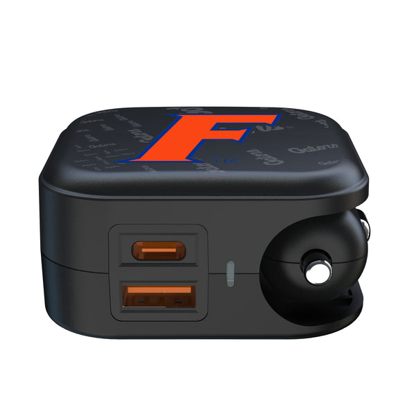 University of Florida Gators Quadtile 2 in 1 USB A/C Charger Ports.Jpg