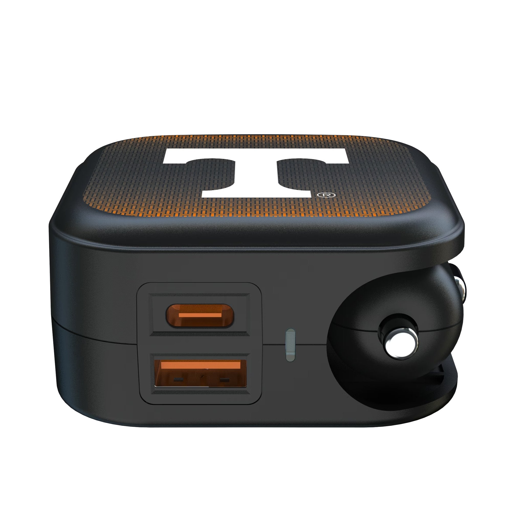 University of Tennessee Volunteers Linen 2 in 1 USB A/C Charger Ports.Jpg
