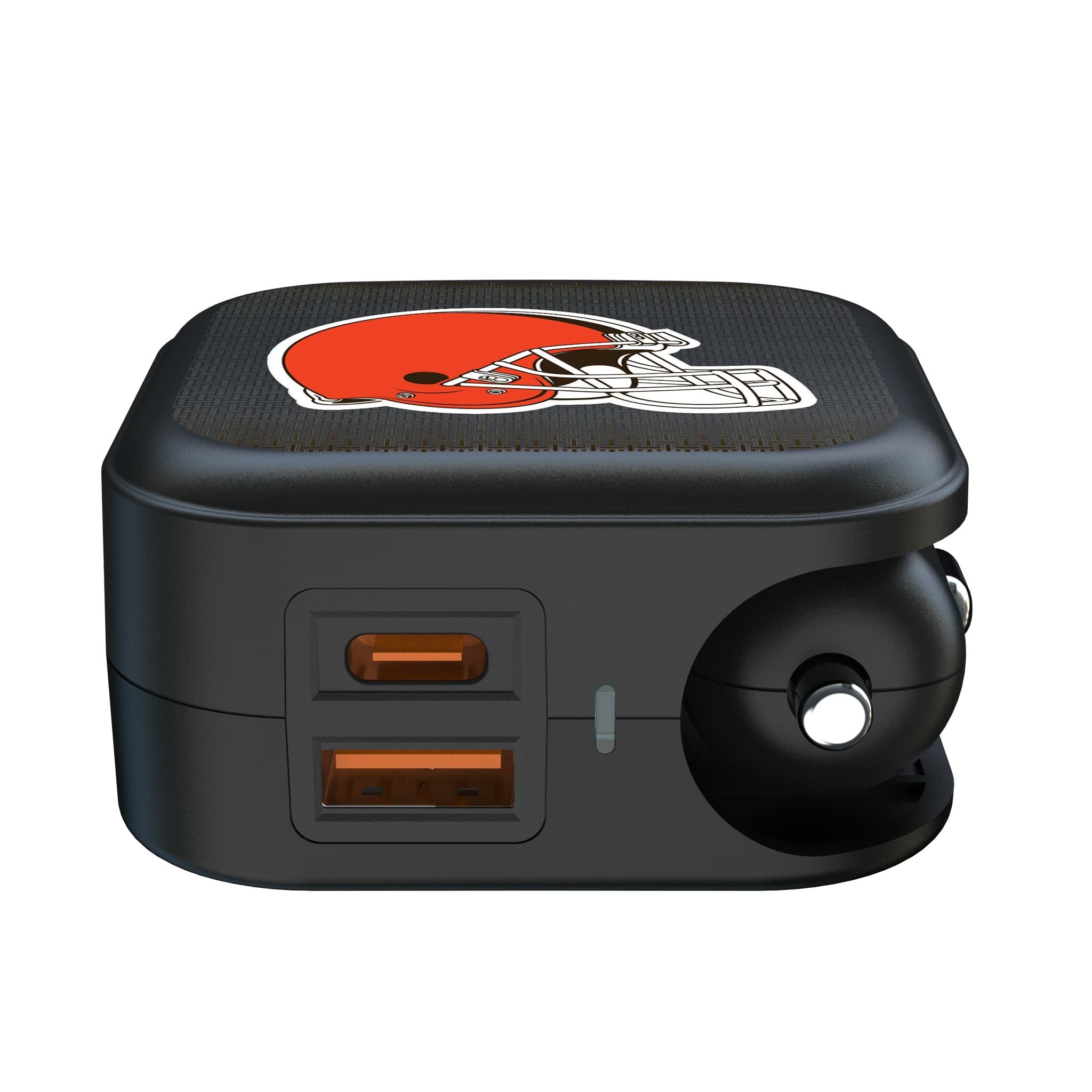 Cleveland Browns Linen 2 in 1 USB A/C Charger Ports.Jpg