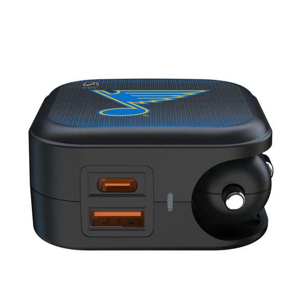 St. Louis Blues Linen 2 in 1 USB A/C Charger Ports.Jpg
