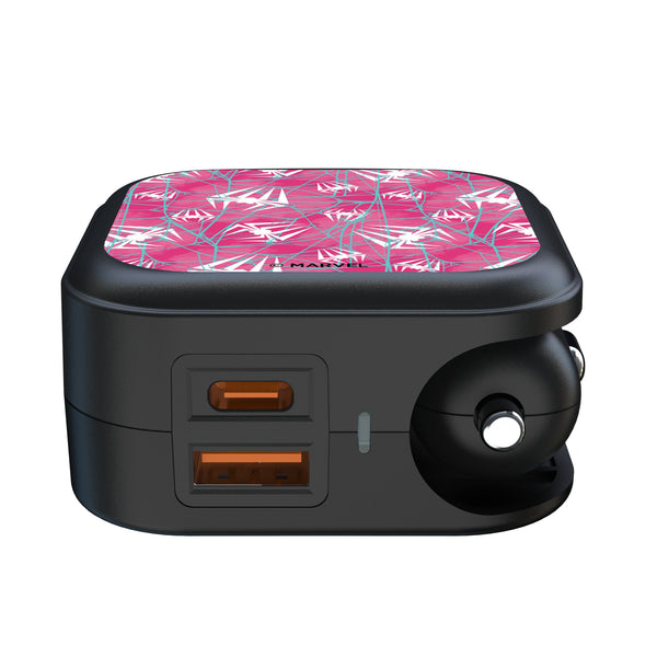 Marvel Spider-Gwen Pattern 2 in 1 USB A/C Charger Ports.Jpg