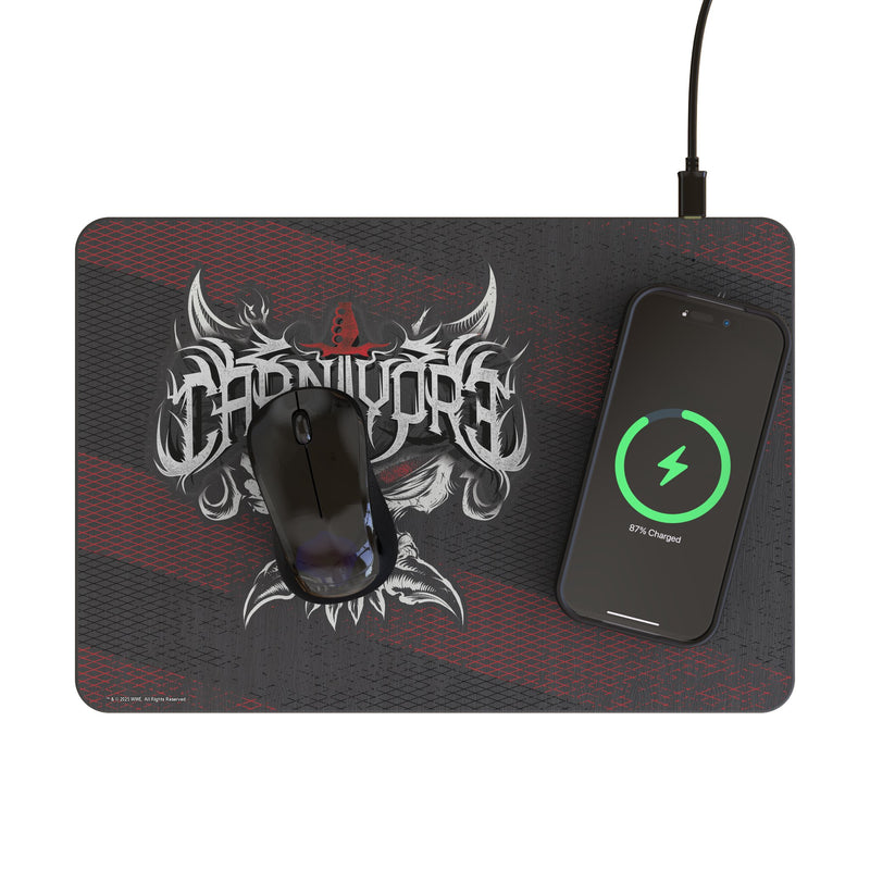 Brock Lesnar Steel 15-Watt Wireless Charger and Mouse Pad Lifestyle.Jpg
