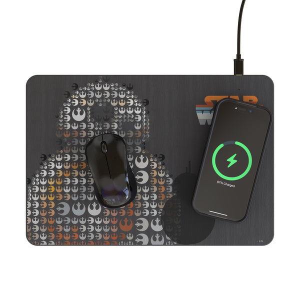 Star Wars BB-8 Quadratic 15-Watt Wireless Charger and Mouse Pad Lifestyle.Jpg