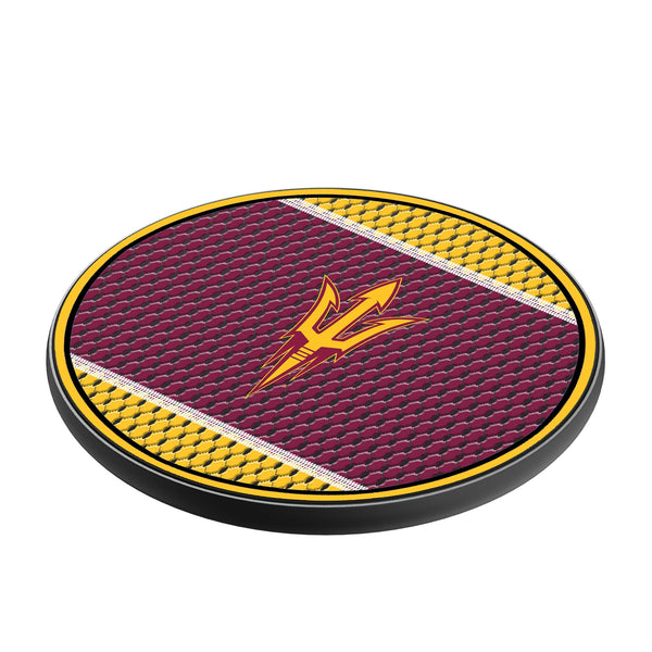 Arizona State University Sun Devils Mesh 15-Watt Wireless Charger Iso.Jpg