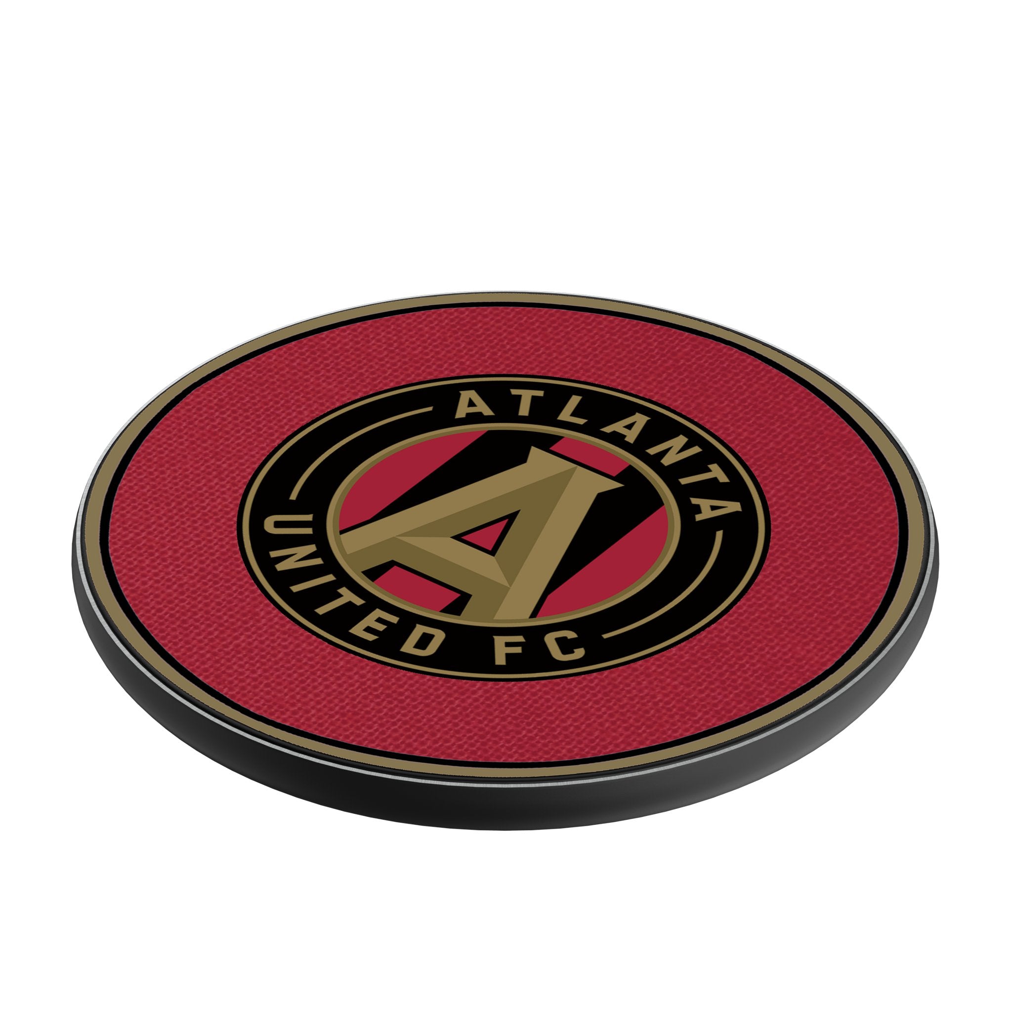 Atlanta United FC Solid 15-Watt Wireless Charger Iso.Jpg
