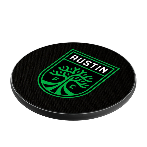 Austin FC Solid 15-Watt Wireless Charger Iso.Jpg