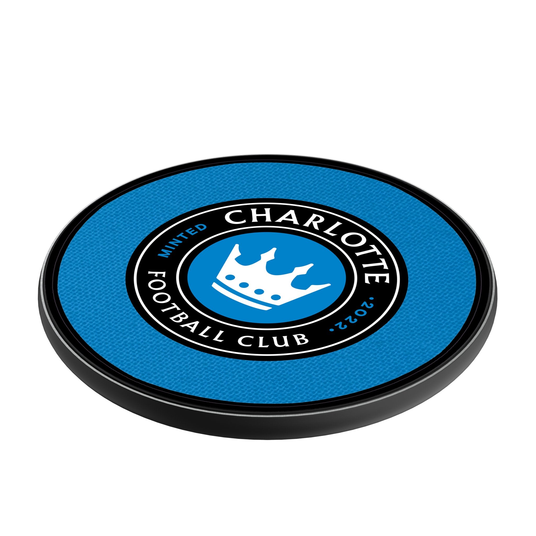 Charlotte FC Solid 15-Watt Wireless Charger Iso.Jpg