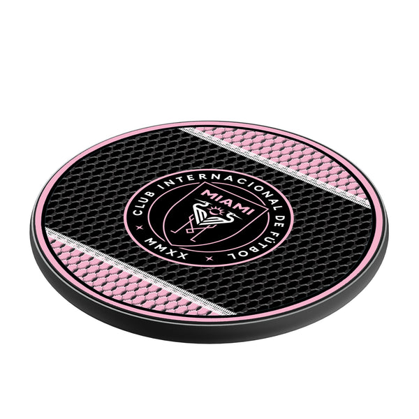 Inter Miami CF Mesh 15-Watt Wireless Charger Iso.Jpg