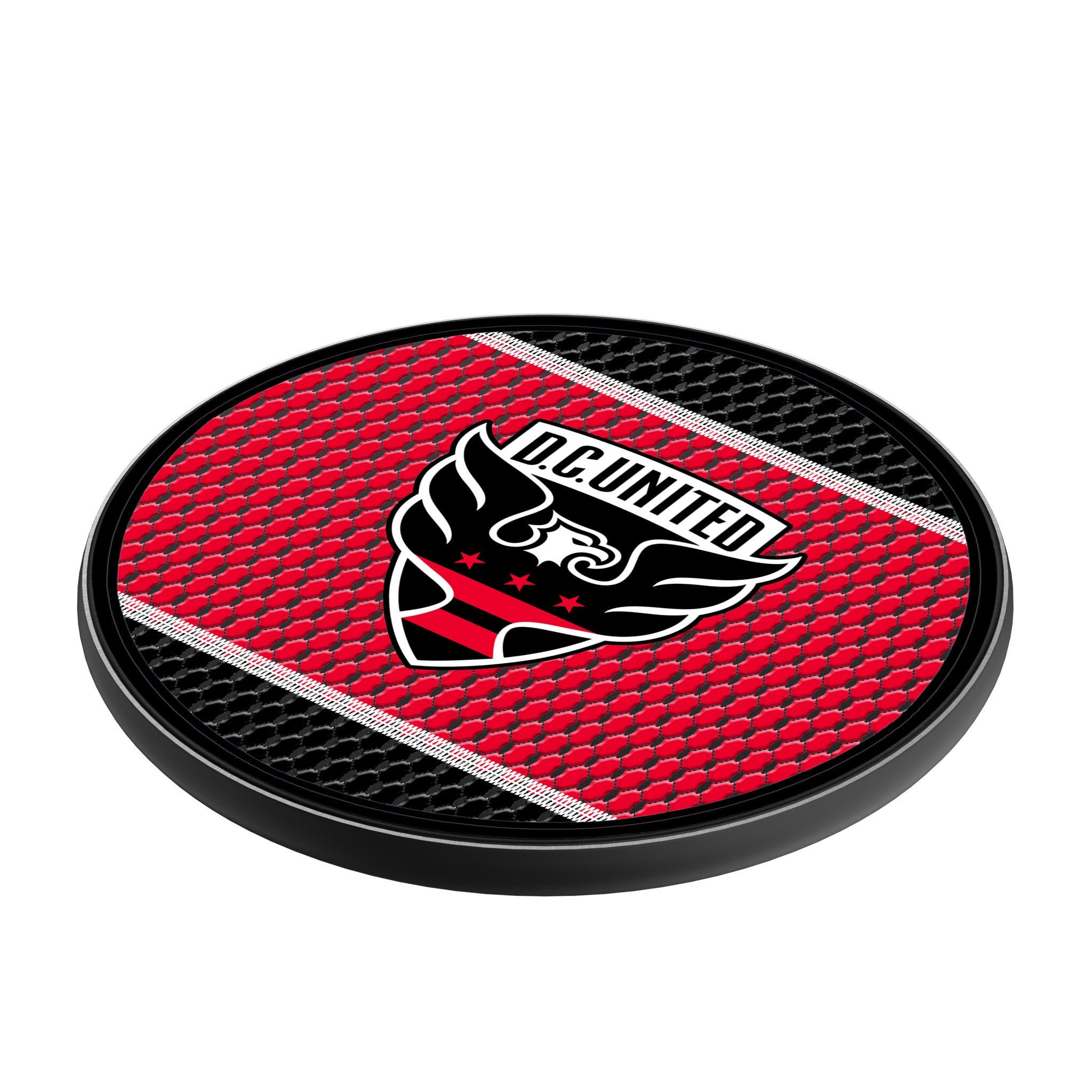 DC United Mesh 15-Watt Wireless Charger Iso.Jpg
