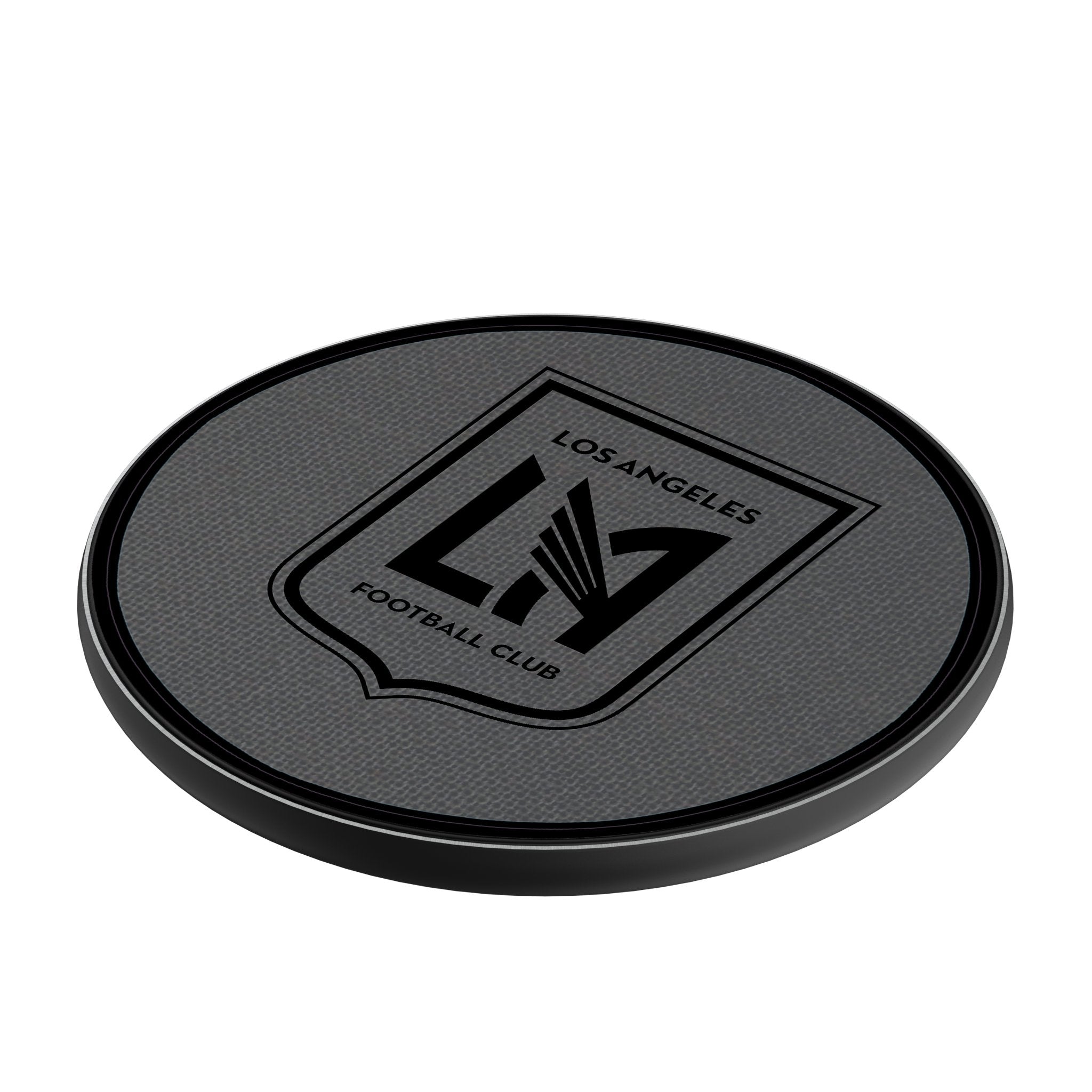 Los Angeles Football Club Solid 15-Watt Wireless Charger Iso.Jpg