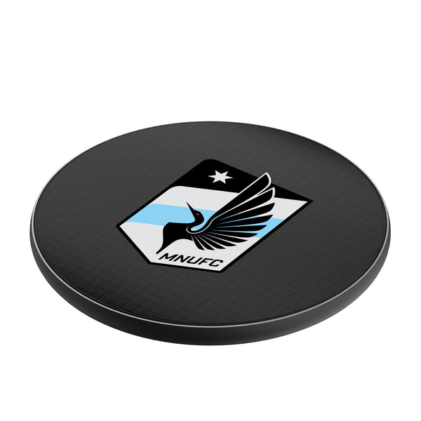 Minnesota United FC Linen 15-Watt Wireless Charger Iso.Jpg