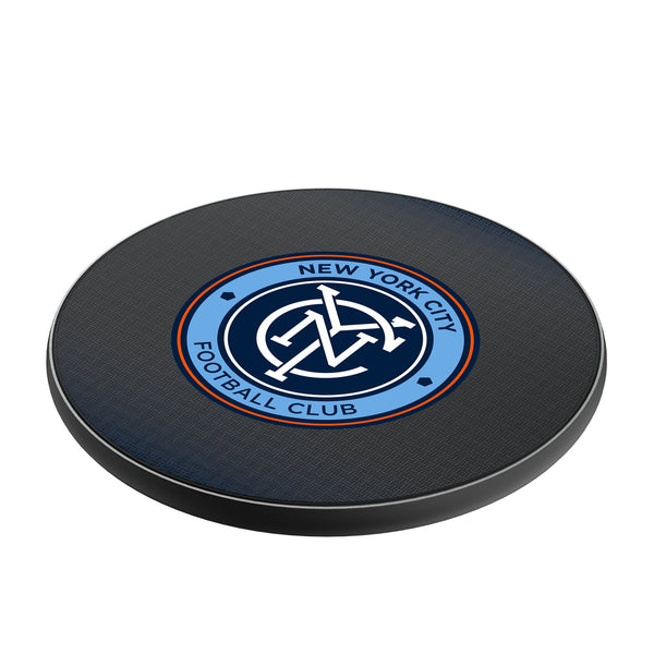 New York City FC Linen 15-Watt Wireless Charger Iso.Jpg