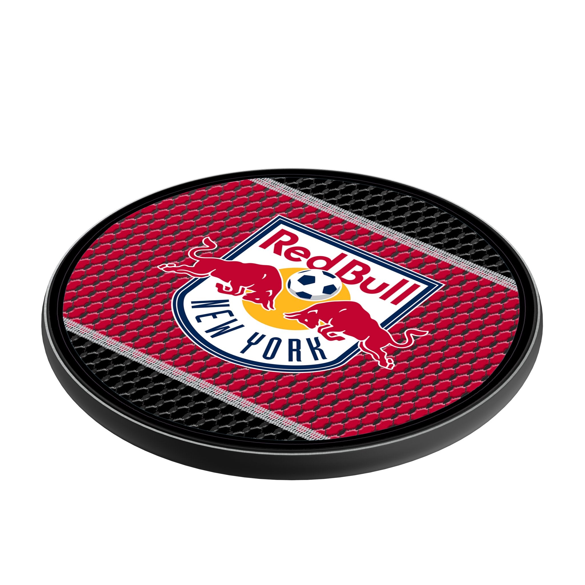 New York Red Bulls Mesh 15-Watt Wireless Charger Iso.Jpg