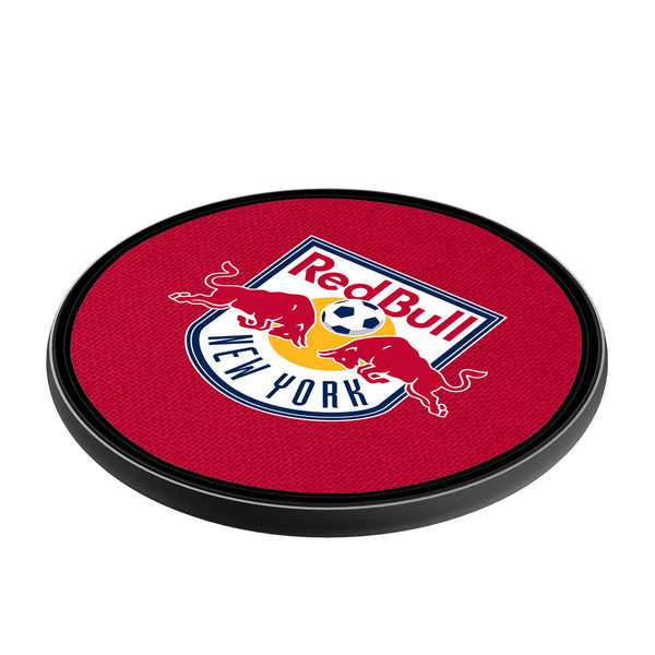 New York Red Bulls Solid 15-Watt Wireless Charger Iso.Jpg
