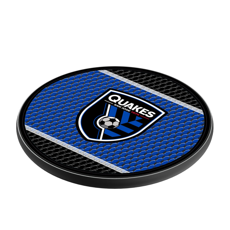 San Jose Earthquakes Mesh 15-Watt Wireless Charger Iso.Jpg