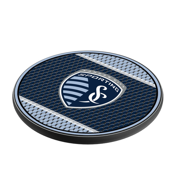 Sporting Kansas City Mesh 15-Watt Wireless Charger Iso.Jpg