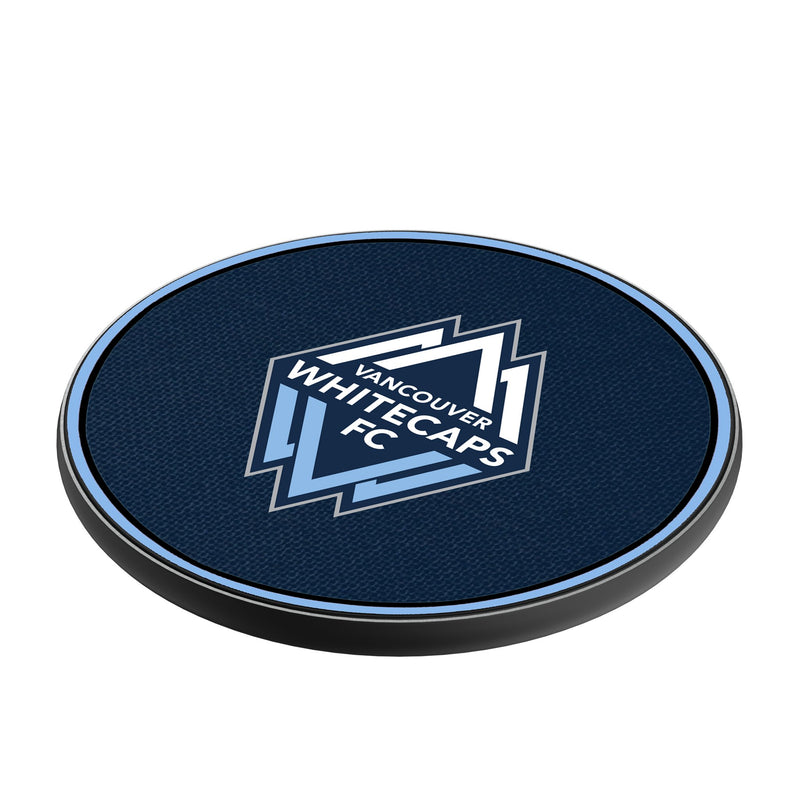 Vancouver Whitecaps Solid 15-Watt Wireless Charger Iso.Jpg