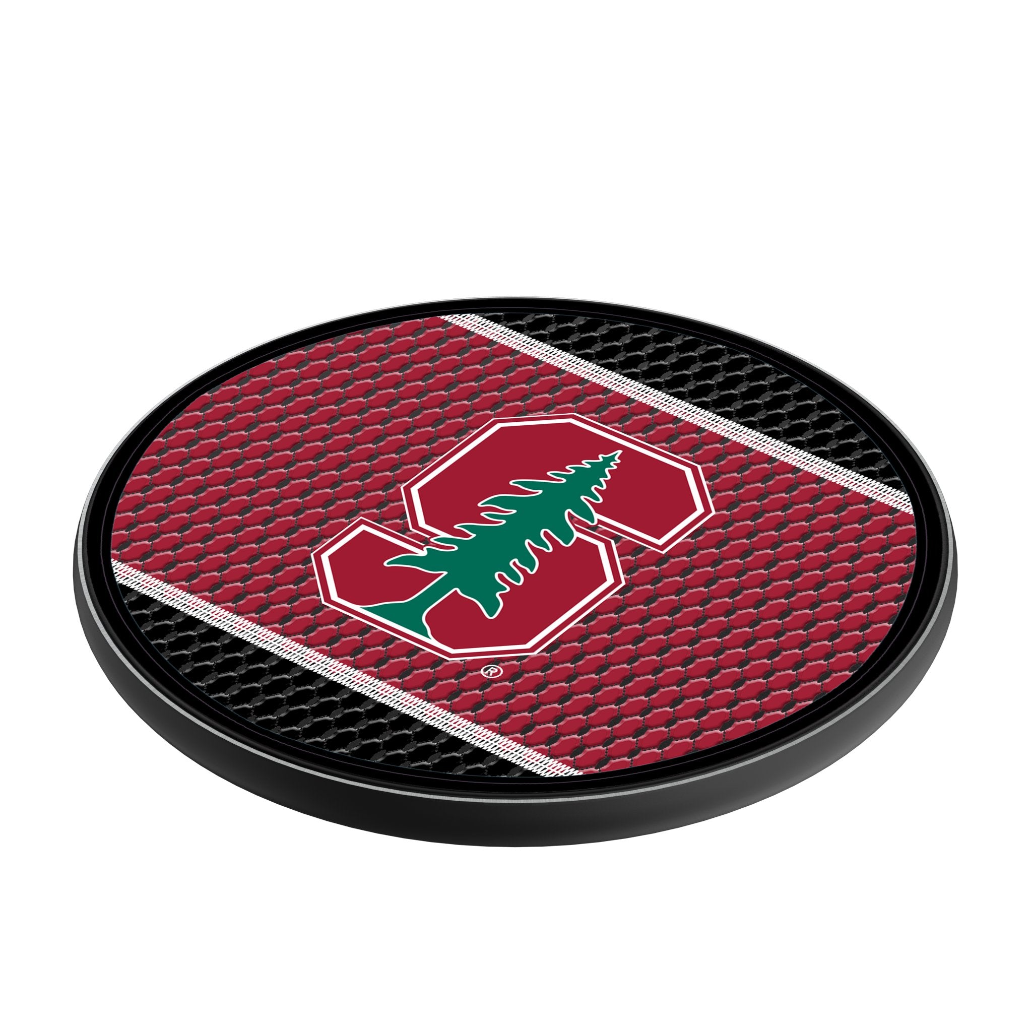 Stanford University Cardinal Mesh 15-Watt Wireless Charger Iso.Jpg