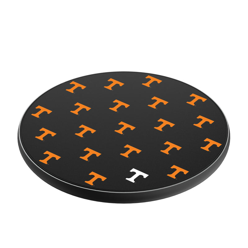 University of Tennessee Volunteers Fashion Pattern 15-Watt Wireless Charger Iso.Jpg