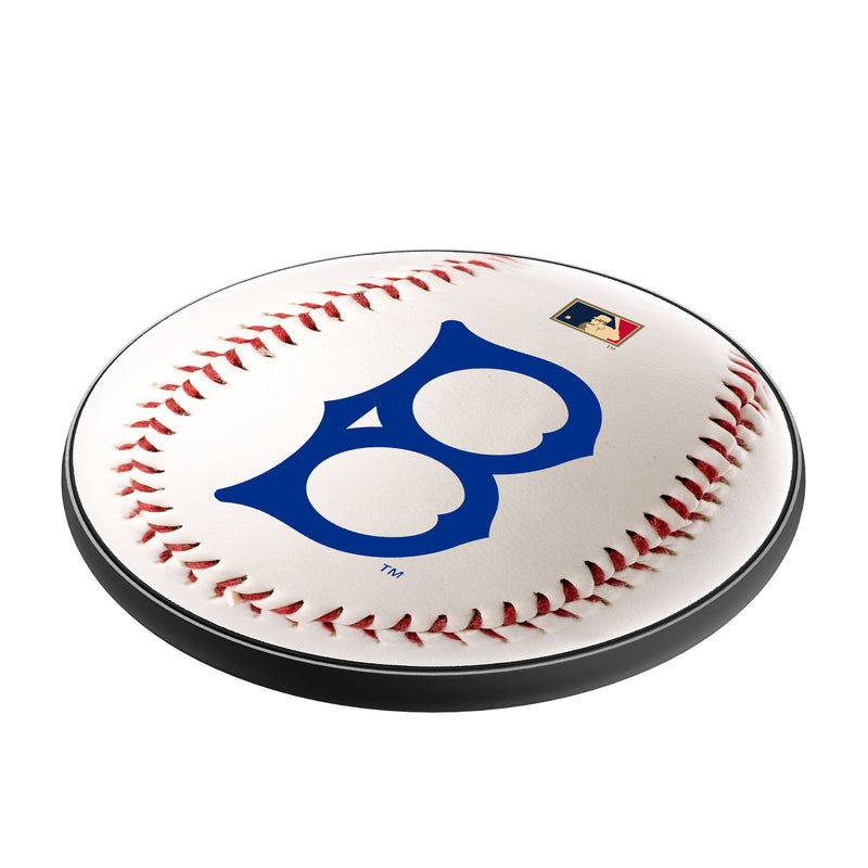 Brooklyn Dodgers 1949-1957 - Cooperstown Collection Baseball 15-Watt Wireless Charger Iso.Jpg