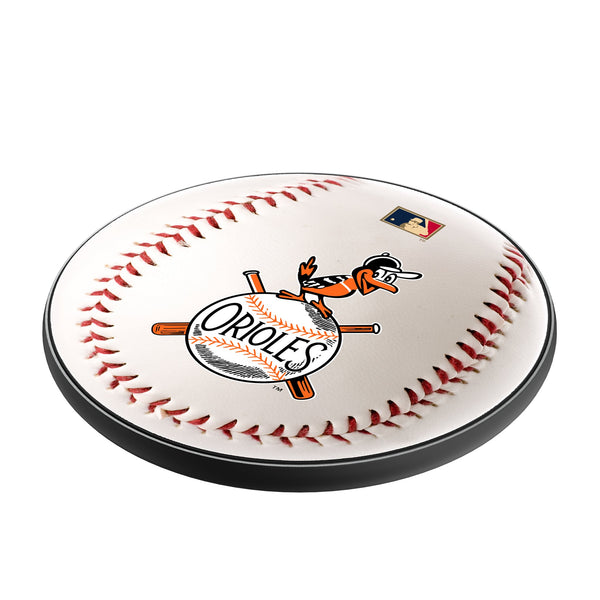 Baltimore Orioles 1954-1963 - Cooperstown Collection Baseball 15-Watt Wireless Charger Iso.Jpg