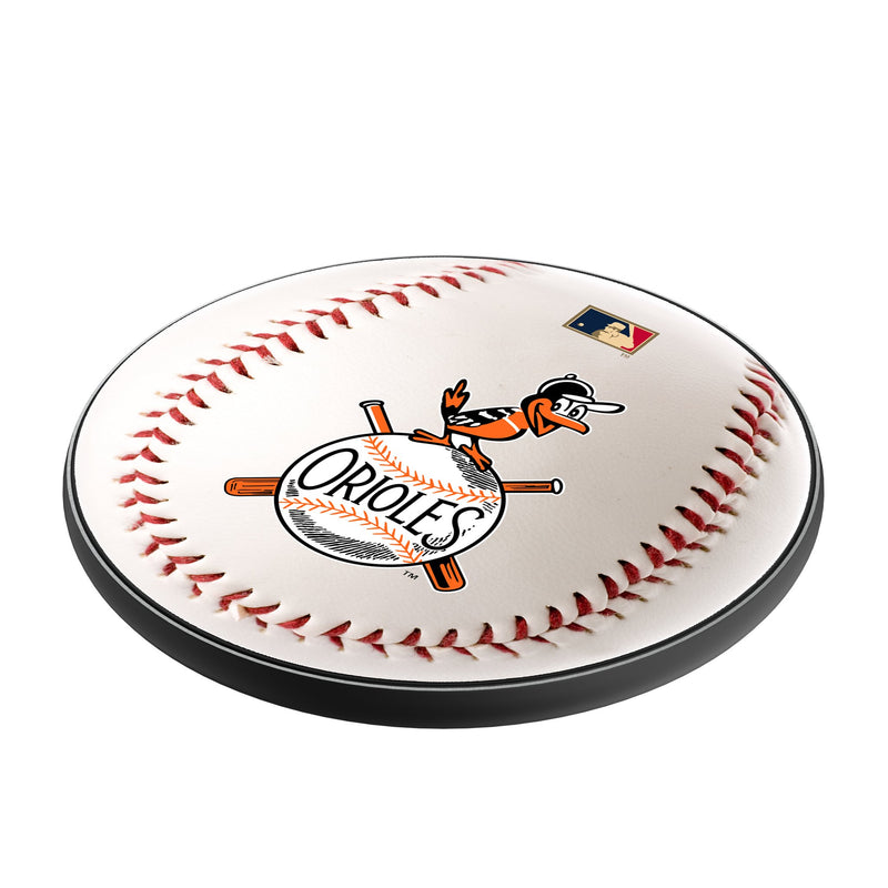 Baltimore Orioles 1954-1963 - Cooperstown Collection Baseball 15-Watt Wireless Charger Iso.Jpg