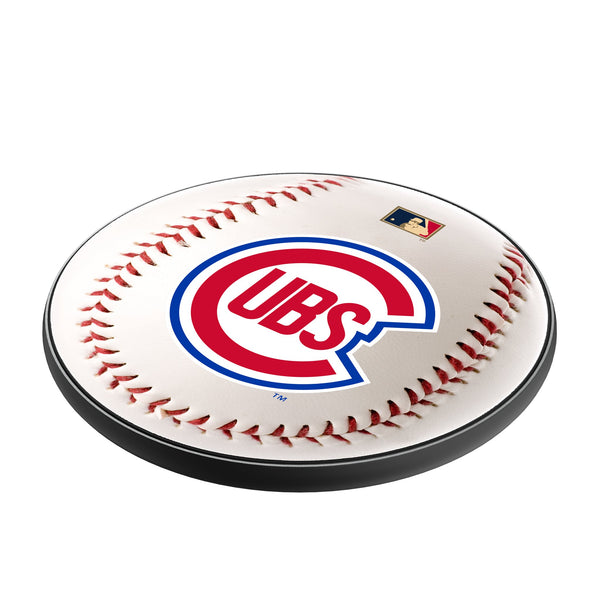 Chicago Cubs 1948-1956 - Cooperstown Collection Baseball 15-Watt Wireless Charger Iso.Jpg