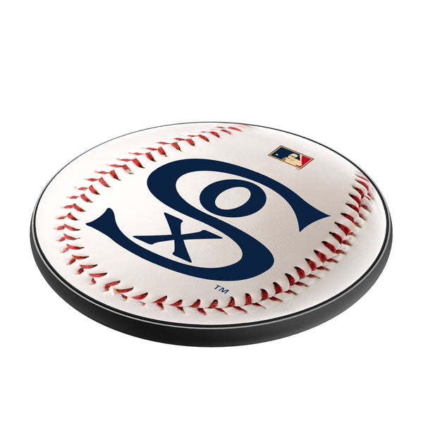 Chicago White Sox Road 1919-1921 - Cooperstown Collection Baseball 15-Watt Wireless Charger Iso.Jpg