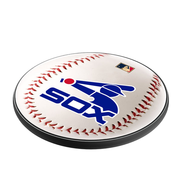 Chicago White Sox 1976-1981 - Cooperstown Collection Baseball 15-Watt Wireless Charger Iso.Jpg
