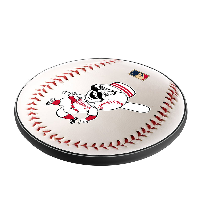 Cincinnati Reds 1953-1967 - Cooperstown Collection Baseball 15-Watt Wireless Charger Iso.Jpg