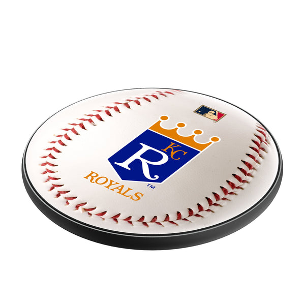 Kansas City Royals 1969-1978 - Cooperstown Collection Baseball 15-Watt Wireless Charger Iso.Jpg