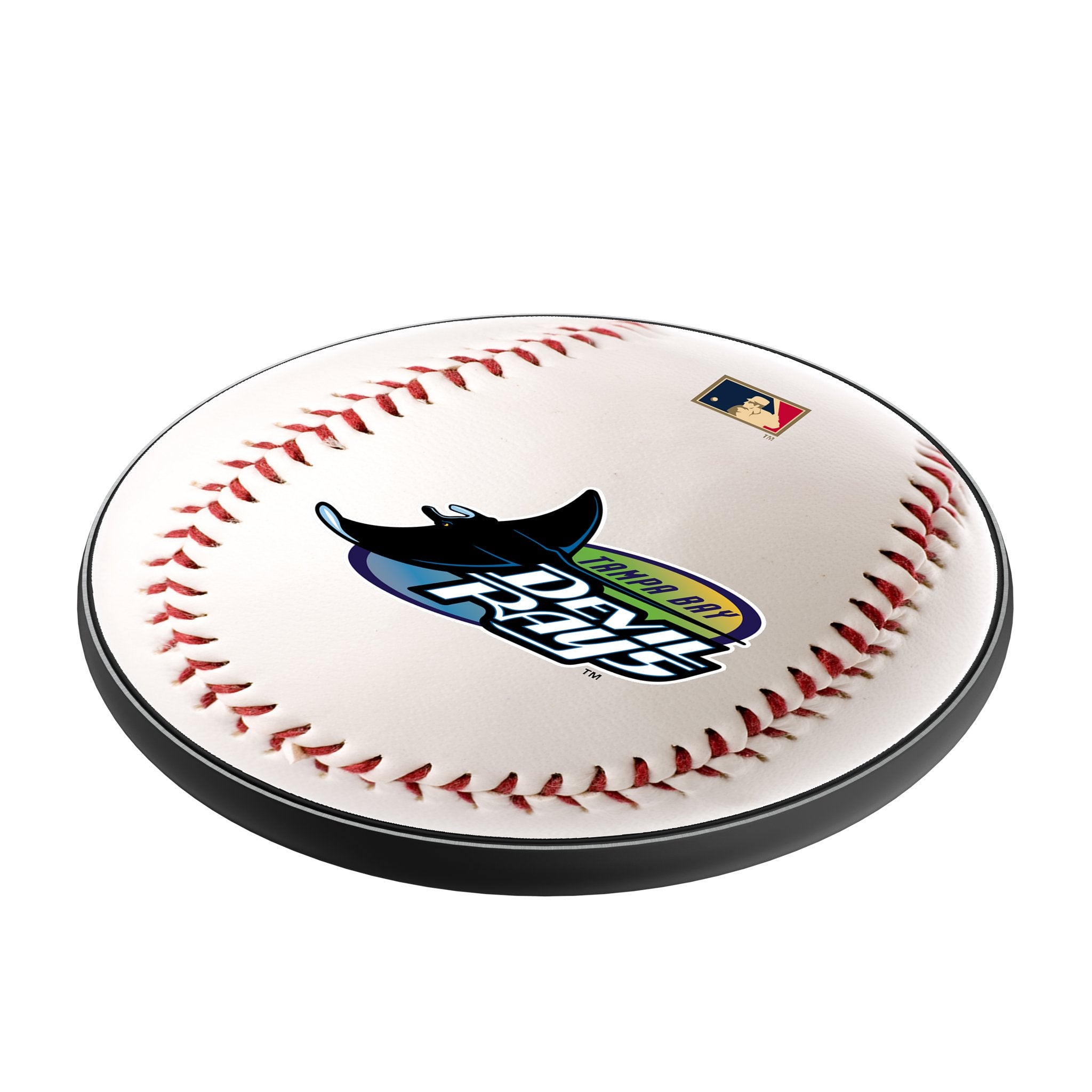 Tampa Bay 1998-2000 - Cooperstown Collection Baseball 15-Watt Wireless Charger Iso.Jpg