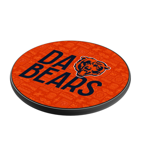 Chicago Bears 2024 Illustrated Limited Edition 15-Watt Wireless Charger Iso.Jpg